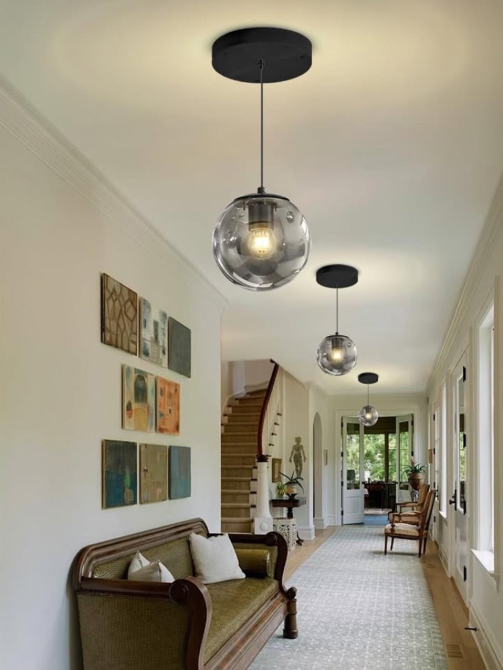 NEW 1-Light Black Pendant Light Fixtures